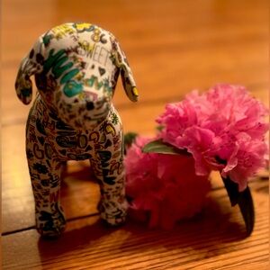 3 Rare Victory Secret PINK dogs. One velvet blue, and two soft patterned one.